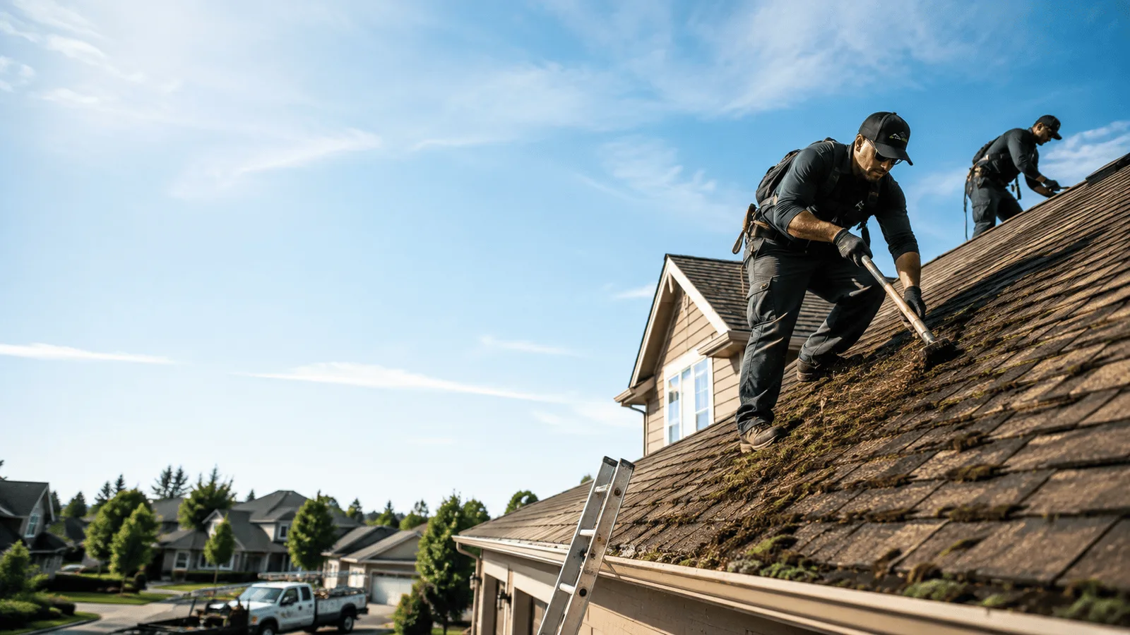 Roof Moss Removal in Ridgeway, WI near me